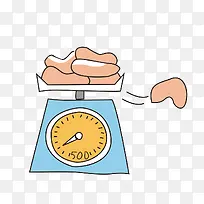 手绘电子秤-空若网 手绘电子秤-空若网