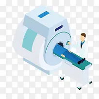 卡通手绘医院动手术-空若网 卡通手绘医院动手术-空若网