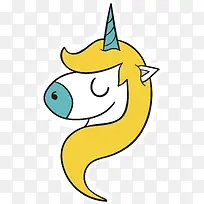 独角兽头像PNG下载-空若网 独角兽头像PNG下载-空若网