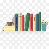 开学季卡通多彩书本-空若网 开学季卡通多彩书本-空若网