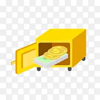 手绘保险柜图像-空若网 手绘保险柜图像-空若网