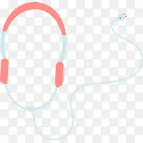 矢量扁平化耳机-空若网 矢量扁平化耳机-空若网