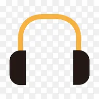 矢量扁平化耳机素材-空若网 矢量扁平化耳机素材-空若网