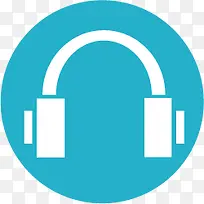 扁平化图标素材耳机-空若网 扁平化图标素材耳机-空若网