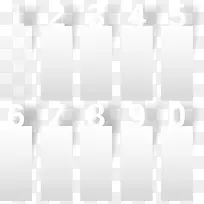 白色创意数字标信息图矢量-空若网 白色创意数字标信息图矢量-空若网