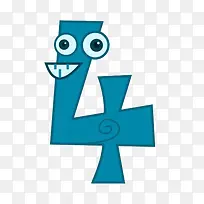 卡通数字-空若网 卡通数字-空若网