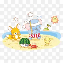 卡通动物-空若网 卡通动物-空若网