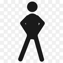 电脑图标行人步行自豪-空若网 电脑图标行人步行自豪-空若网