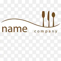 曲线简约厨房logo-空若网 曲线简约厨房logo-空若网