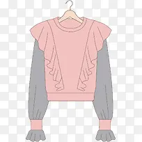 手绘装饰上衣服装素材-空若网 手绘装饰上衣服装素材-空若网
