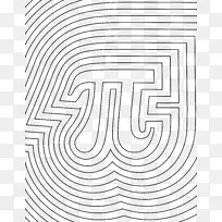 PI日着色书数学符号-pi-空若网 PI日着色书数学符号-pi-空若网