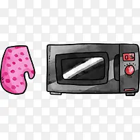 卡通手绘家用电器-空若网 卡通手绘家用电器-空若网