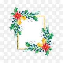 卡通矢量边框装饰圣诞节-空若网 卡通矢量边框装饰圣诞节-空若网