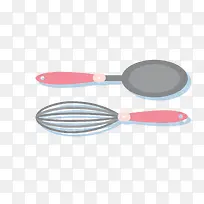 矢量卡通简洁扁平化勺子-空若网 矢量卡通简洁扁平化勺子-空若网