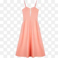 粉色吊带裙-空若网 粉色吊带裙-空若网