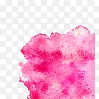 水彩色块粉红色免扣素材-空若网 水彩色块粉红色免扣素材-空若网