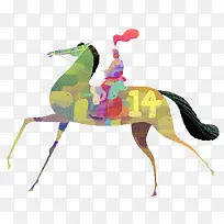 色块拼接图-空若网 色块拼接图-空若网