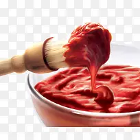 玻璃碗里的草莓酱-空若网 玻璃碗里的草莓酱-空若网