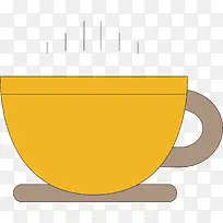 矢量扁平化咖啡杯-空若网 矢量扁平化咖啡杯-空若网