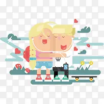 扁平化设计矢量素材-空若网 扁平化设计矢量素材-空若网