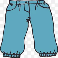 矢量儿童短裤素材-空若网 矢量儿童短裤素材-空若网