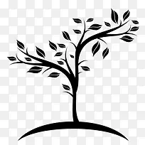 矮小的树图标-空若网 矮小的树图标-空若网