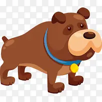 可爱卡通小狗素材图-空若网 可爱卡通小狗素材图-空若网