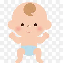 手绘卡通简约儿童画册插画婴儿-空若网 手绘卡通简约儿童画册插画婴儿-空若网