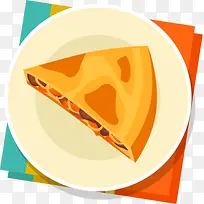 卡通黄色披萨-空若网 卡通黄色披萨-空若网