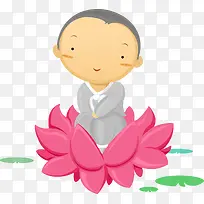 可爱小沙弥-空若网 可爱小沙弥-空若网