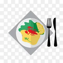 扁平化龙虾饭-空若网 扁平化龙虾饭-空若网