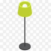 时尚的绿色落地灯-空若网 时尚的绿色落地灯-空若网