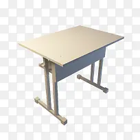 白色学生简单桌子-空若网 白色学生简单桌子-空若网