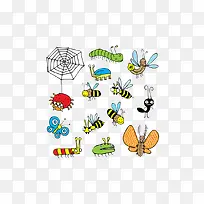 矢量小昆虫-空若网 矢量小昆虫-空若网