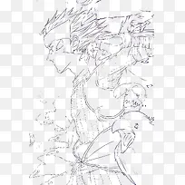 人物手绘线稿-空若网 人物手绘线稿-空若网