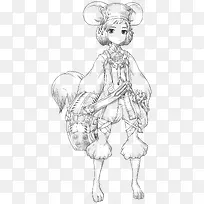 卡通人物手绘-空若网 卡通人物手绘-空若网