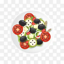 卡通水果盘装饰图案-空若网 卡通水果盘装饰图案-空若网