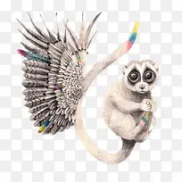 手绘创意树懒-空若网 手绘创意树懒-空若网