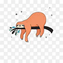 卡通树懒-空若网 卡通树懒-空若网