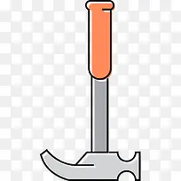 橙色卡通手绘五金工具-空若网 橙色卡通手绘五金工具-空若网