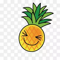菠萝蛋糕剪贴画-粉红色菠萝-空若网 菠萝蛋糕剪贴画-粉红色菠萝-空若网