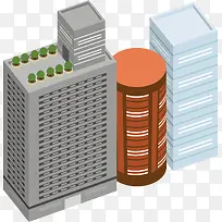 多彩卡通建筑-空若网 多彩卡通建筑-空若网