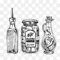 手绘瓶子-空若网 手绘瓶子-空若网