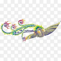 创意凤凰装饰图案-空若网 创意凤凰装饰图案-空若网