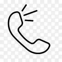 电话听筒图标-空若网 电话听筒图标-空若网