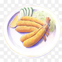 手绘美食-空若网 手绘美食-空若网