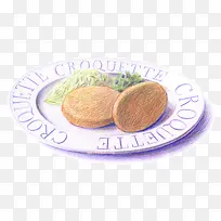 手绘美食-空若网 手绘美食-空若网