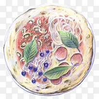 手绘美食-空若网 手绘美食-空若网