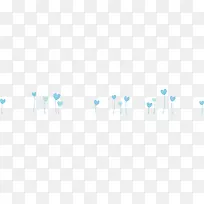 蓝色爱心底纹-空若网 蓝色爱心底纹-空若网