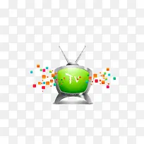 tv 电视 绿色 卡通 装饰-空若网 tv 电视 绿色 卡通 装饰-空若网